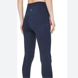 lululemon Align High Rise Navy Blue Pants 2